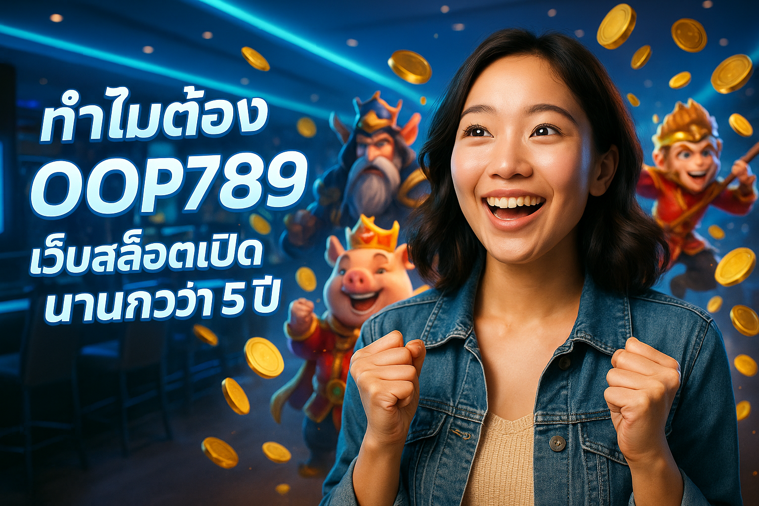 ทำไมต้อง OOP789 เว็บสล็อตเปิดนานกว่า 5 ปี