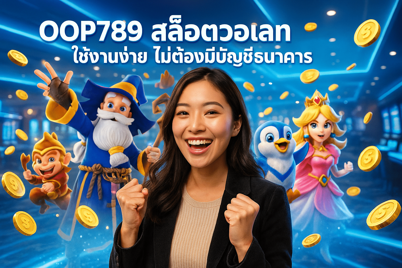 OOP789 สล็อตวอเลท ใช้งานง่าย ไม่ต้องมีบัญชีธนาคาร