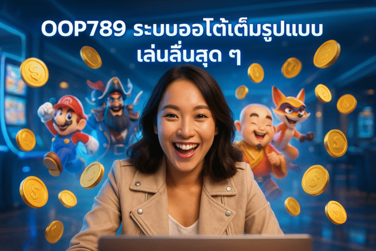 OOP789 ระบบออโต้เต็มรูปแบบ เล่นลื่นสุด ๆ
